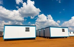 Image of jobsite storage containers on Storage On-Site's website