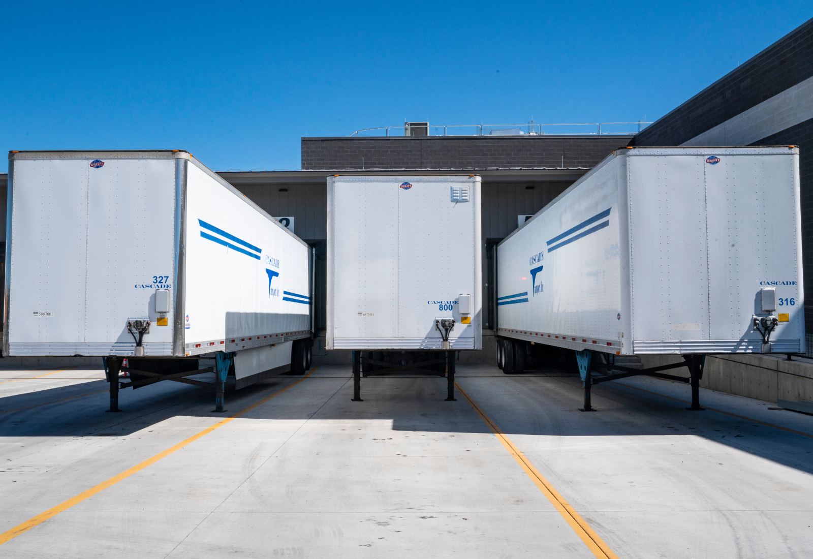 Image of storage trailers