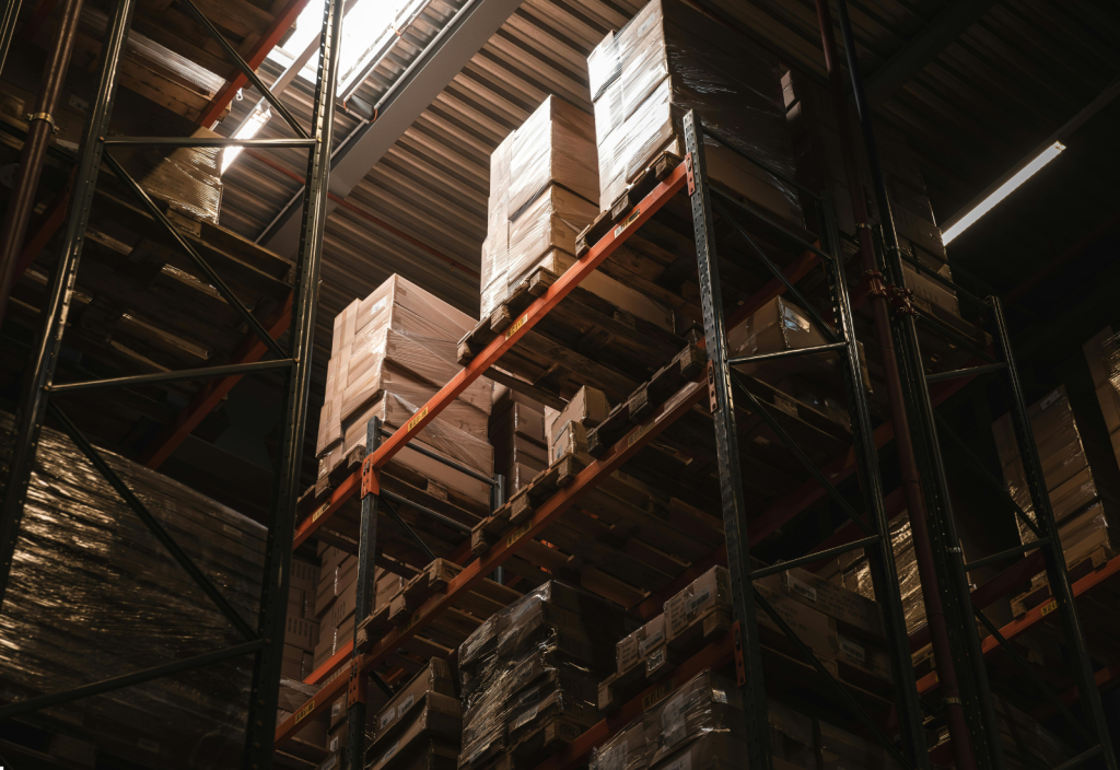 Image of inventory in a container