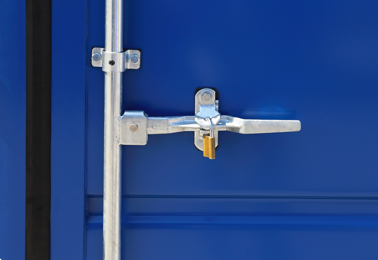 Image of a lock on a storage container